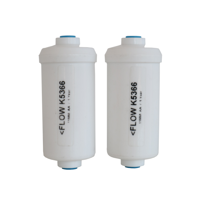 Water.eco®| Waterfilter 11.4L | incl. RVS kraan| 2 x Koolstof-filter| RVS Standaard